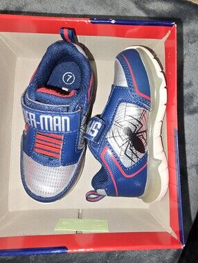 Marvel Spider-Man Kids Sneakers - Blue and Red